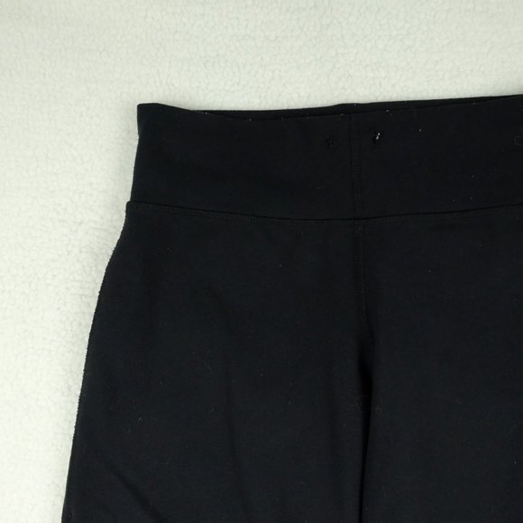 Lululemon Womens Capri Pants 4 Black Yoga Athletic Straight Leg Athleisure - Picture 2 of 11